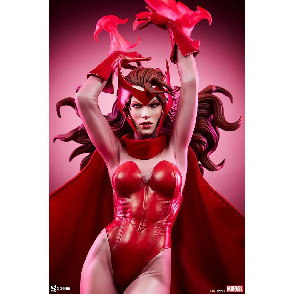 Sideshow Collectibles Marvel Premium Format Figur Scarlet Witch 74 cm Bild 1