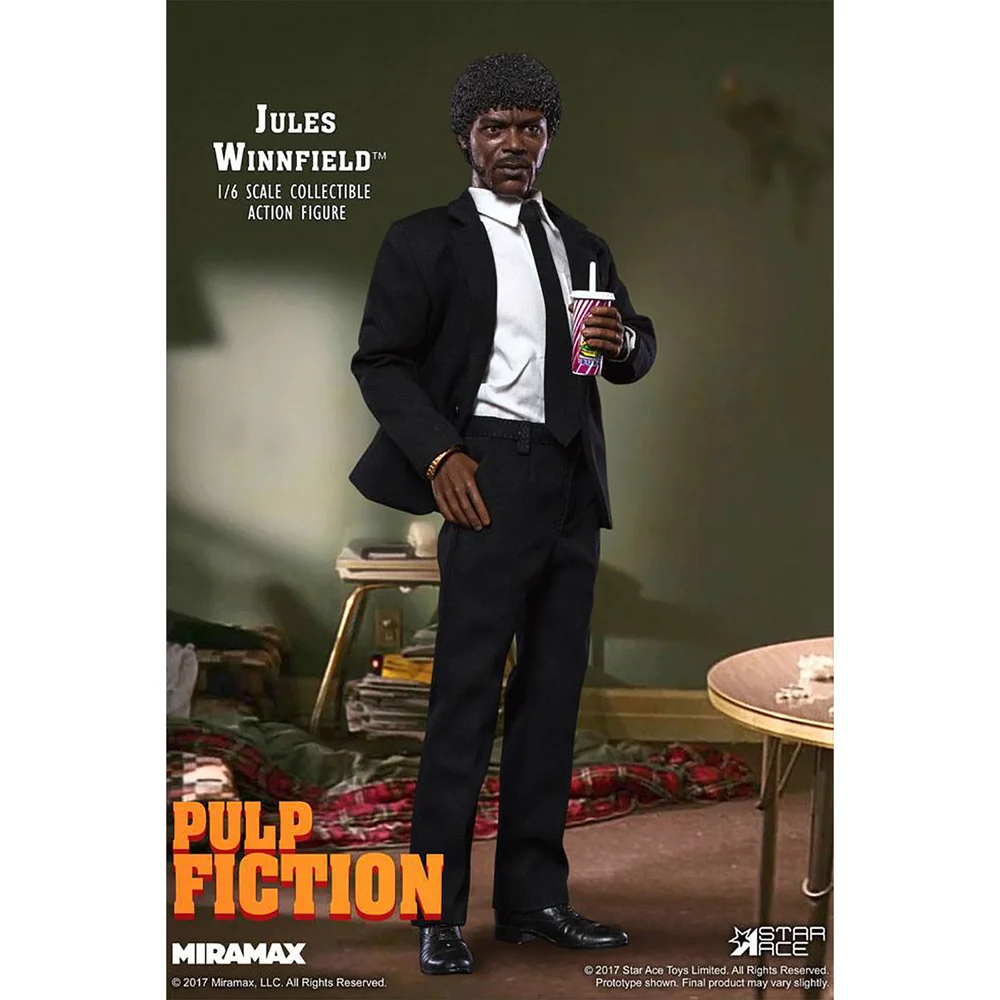 Star Ace Pulp Fiction My Favourite Movie Actionfigur im Maßstab 1:6 Jules Winnfield 30 cm Bild 1