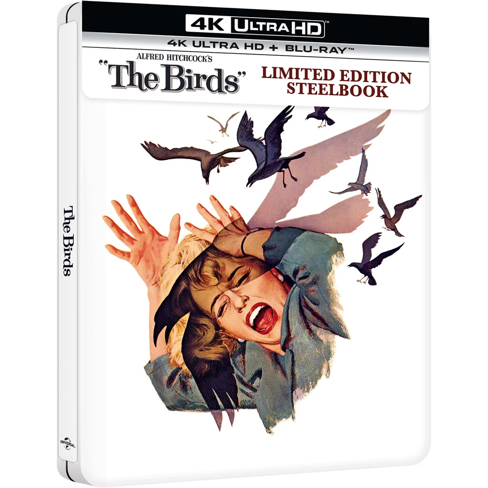 Die Vögel - Zavvi Exklusive 4K Ultra HD Limited Edition Steelbook (Inklusive Blu-Ray) Bild 1