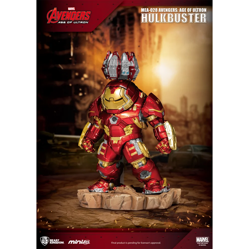 Beast Kingdom Avengers: Age Of Ultron Hulkbuster Mini Egg Attack Figurine Bild 1