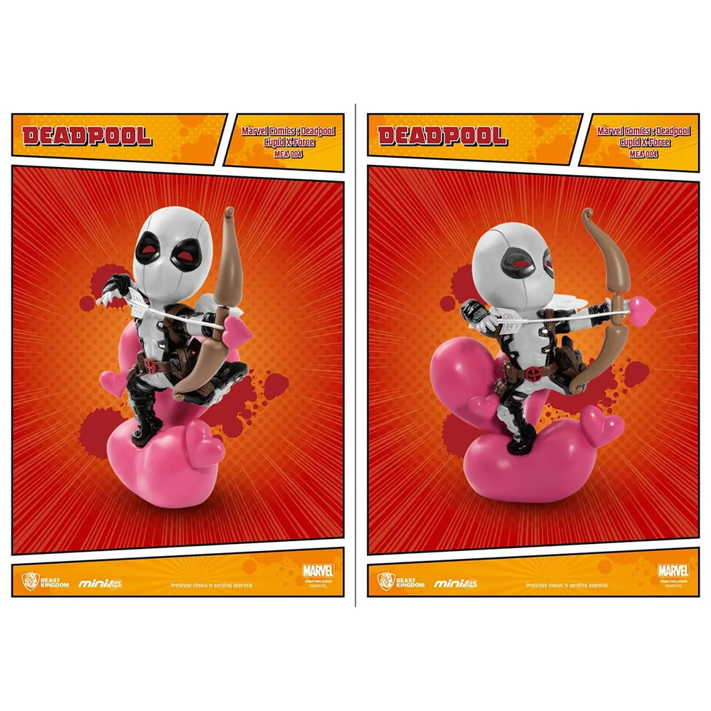 Beast Kingdom Marvel Comics Deadpool Amor X-Force Figur Bild 1