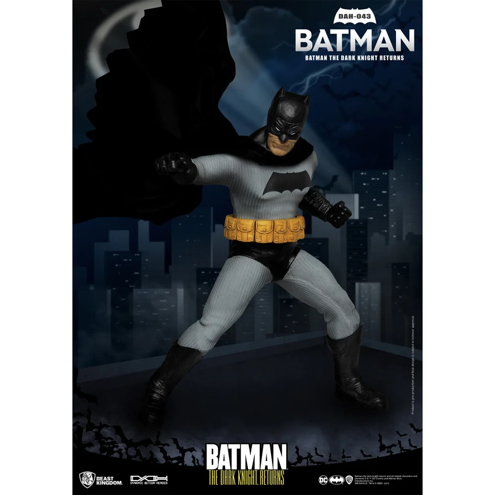 Beast Kingdom The Dark Knight Returns Dynamic 8ction Heroes Figure - Batman Bild 1