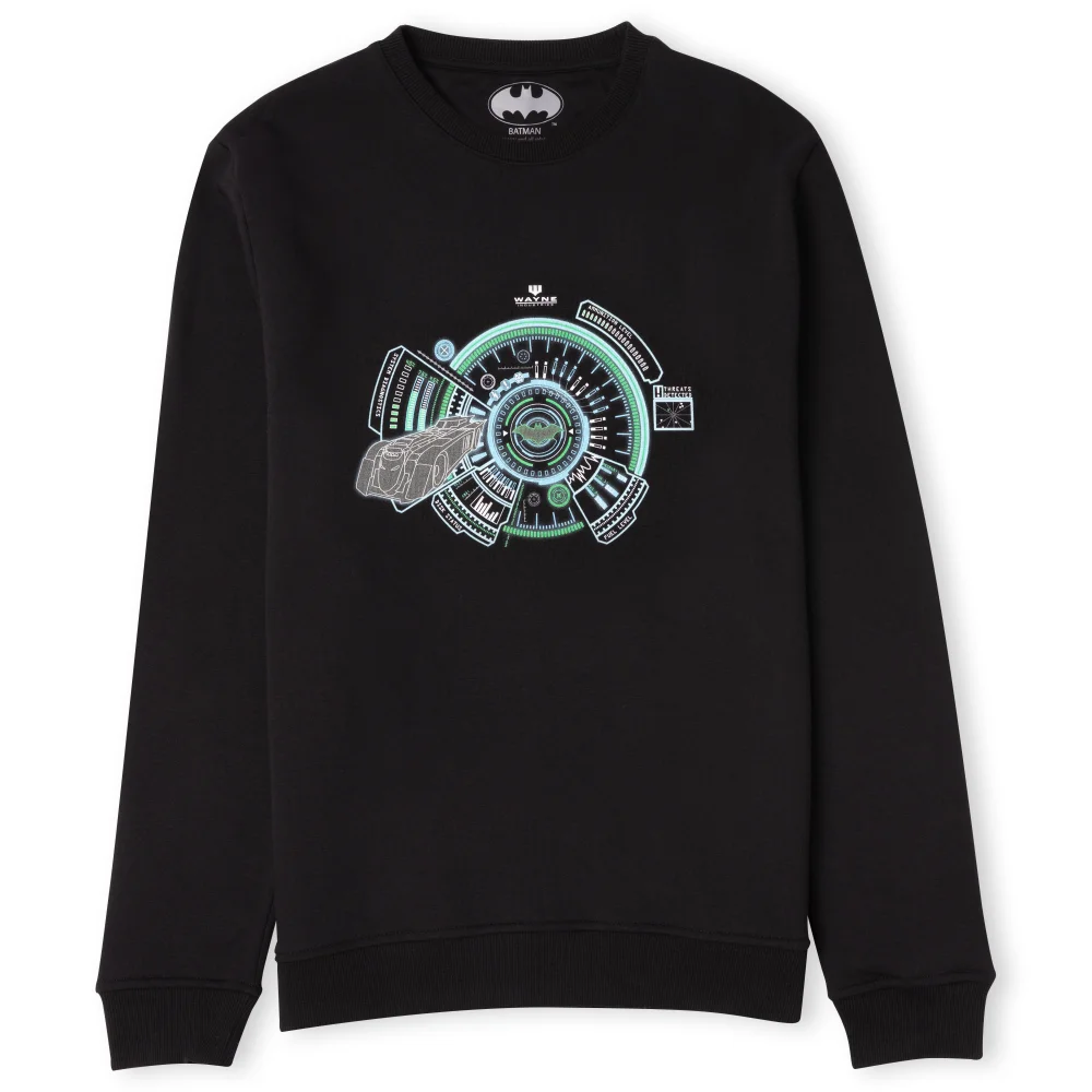 DC Batman Batmobile Sweatshirt - Black - S Bild 1