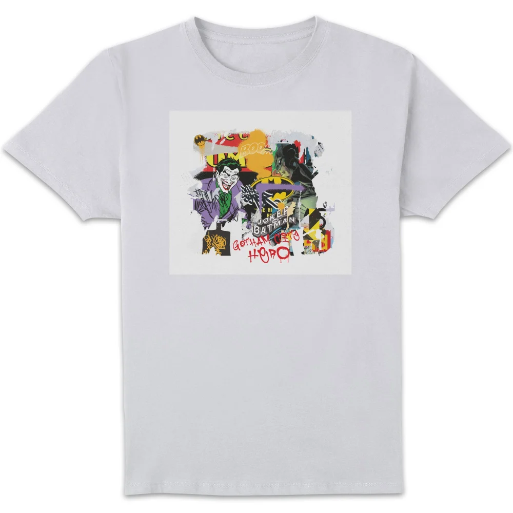 DC Batman Collage Men's T-Shirt - White - S Bild 1