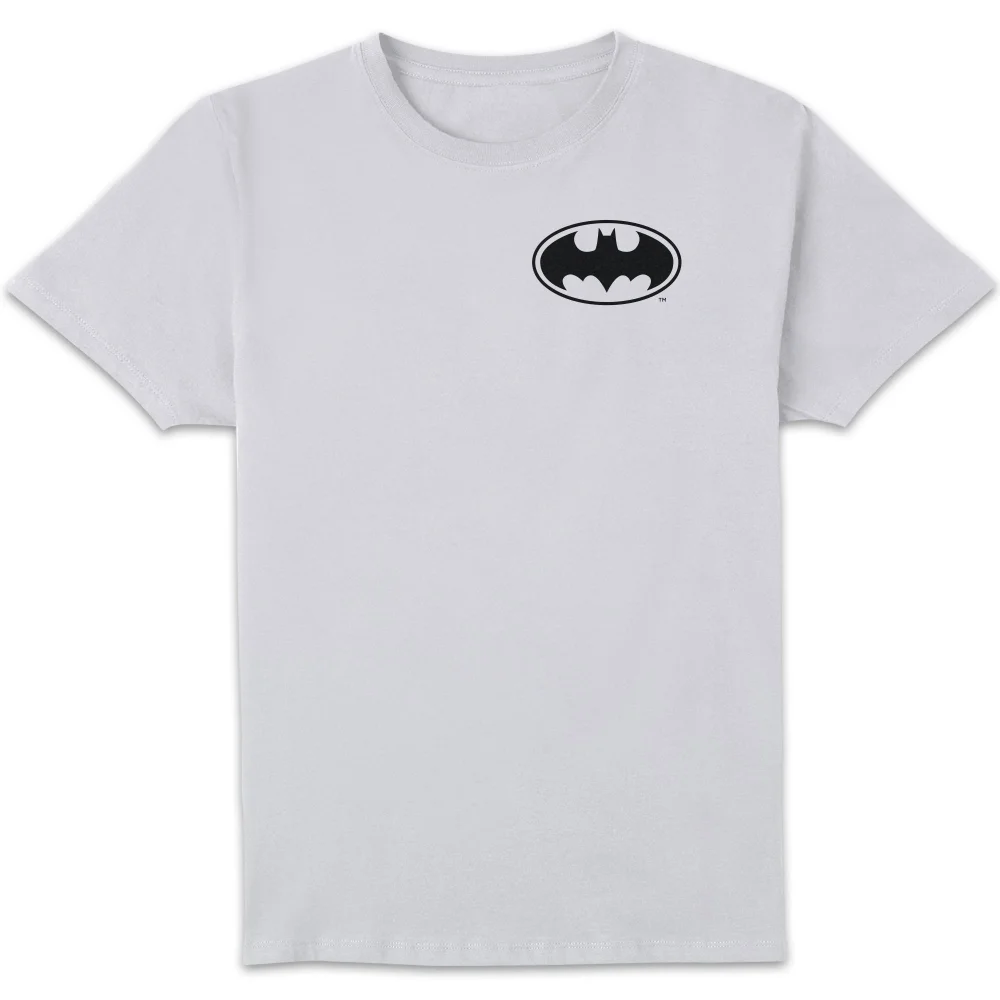 DC Batman Pocket Logo Men's T-Shirt - White - S Bild 1
