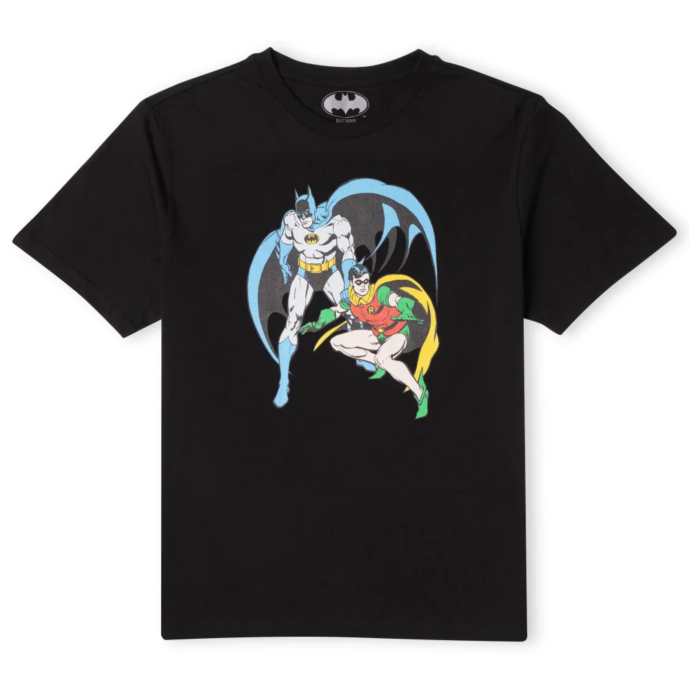 DC Batman & Robin Kids' T-Shirt - Black - 3-4 Jahre Bild 1