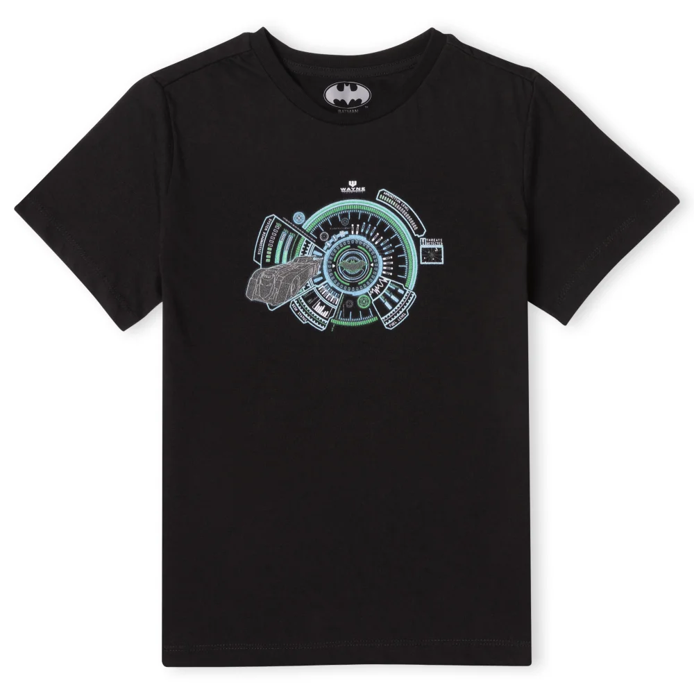 DC Batman Batmobile Kids' T-Shirt - Black - 3-4 Jahre Bild 1