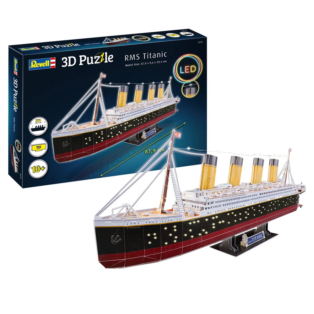 RMS Titanic - LED Edition 3D Puzzle Bild 1