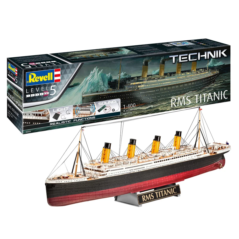 Revell Technik RMS Titanic Plastic Buildable Model 1:400 Scale Bild 1