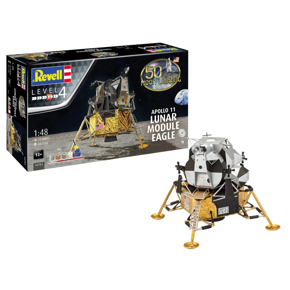 Apollo 11 Lunar Module Eagle Gift Set Model Kit (1:48 Scale) Bild 1