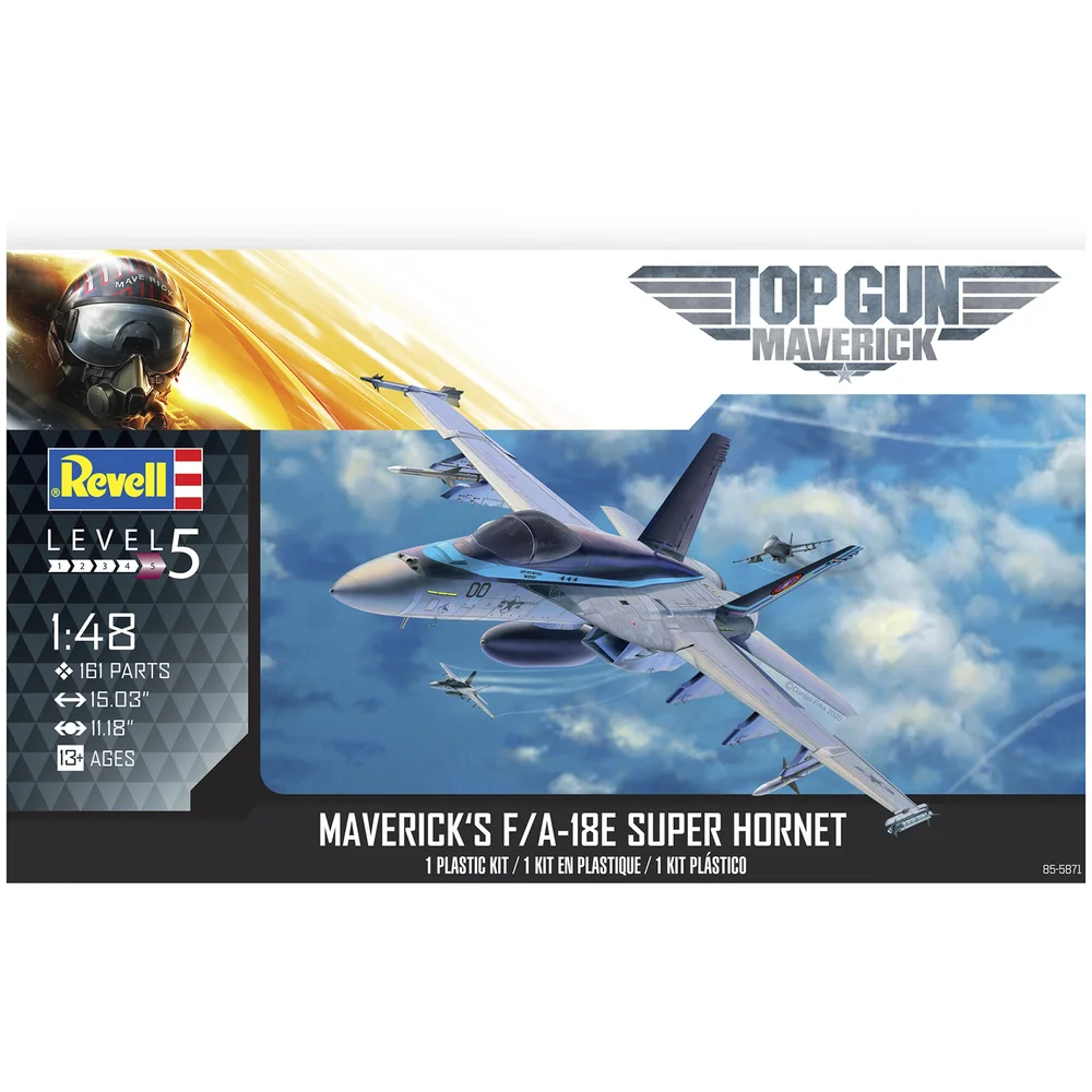 Top Gun - Maverick's F/A-18E Super Hornet Easy Click Model Kit (1:48 Scale) Bild 1