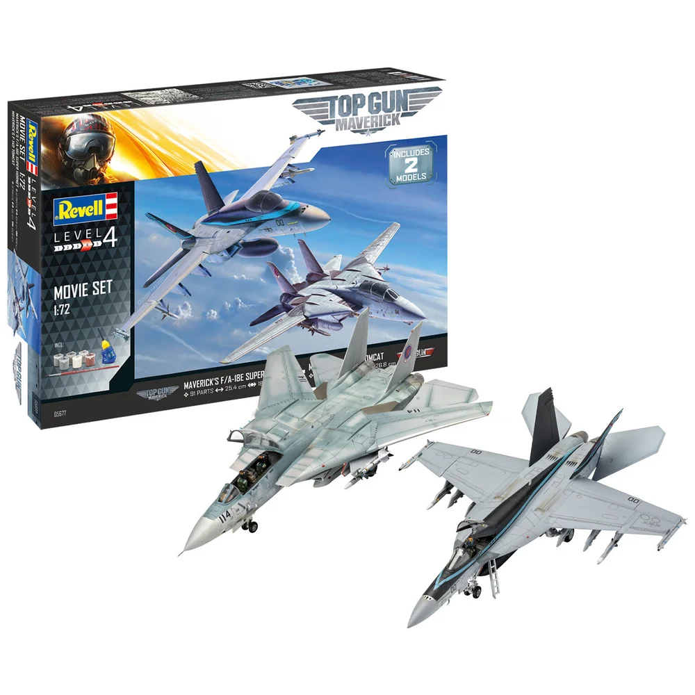Top Gun Movie Model Kit Gift Set (1:72 Scale) Bild 1