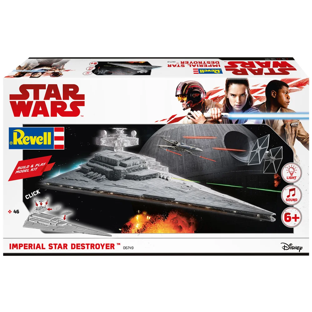 Star Wars - Imperial Star Destroyer Build & Play Model Kit (1:4000 Scale) Bild 1