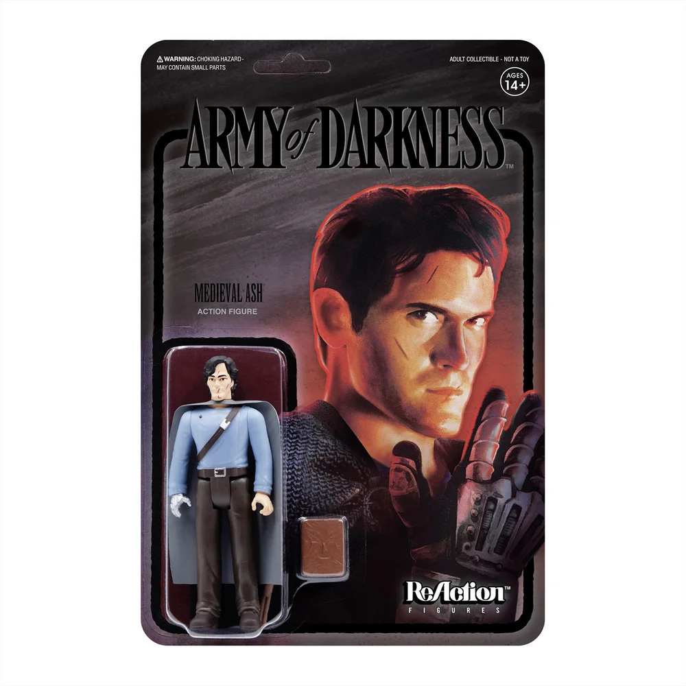 Super7 Army Of Darkness ReAction Figur - Medieval Ash (Midnight) Bild 1