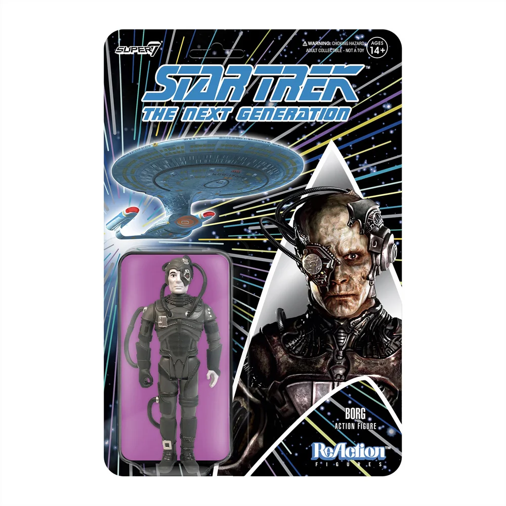 Super7 Star Trek The Next Generation ReAction Figur - Borg Bild 1