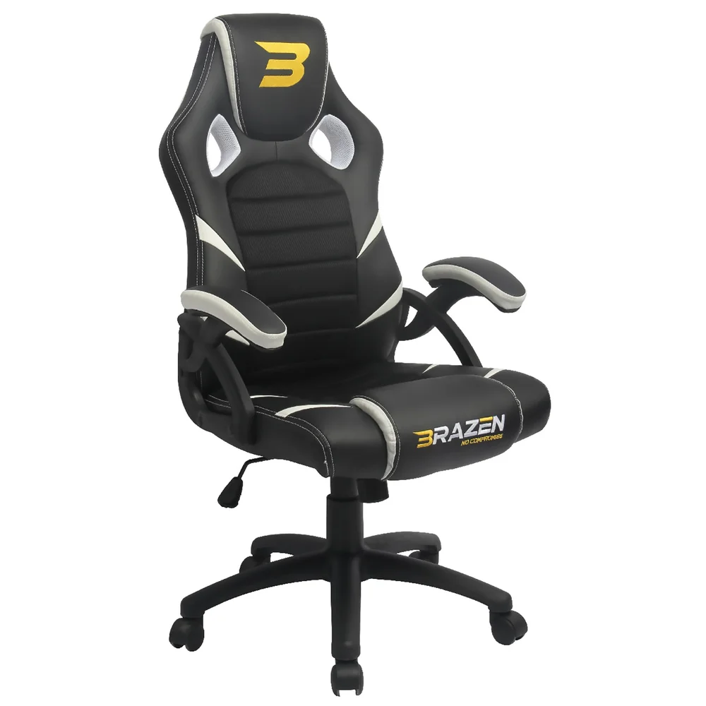BraZen Puma PC Gaming Chair - White Bild 1