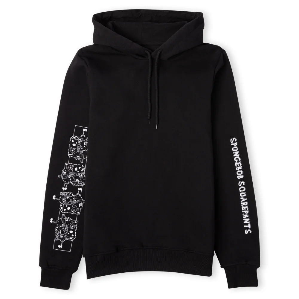 Spongebob Squarepants Stacking Block Bob Unisex Hoodie - Black - S Bild 1