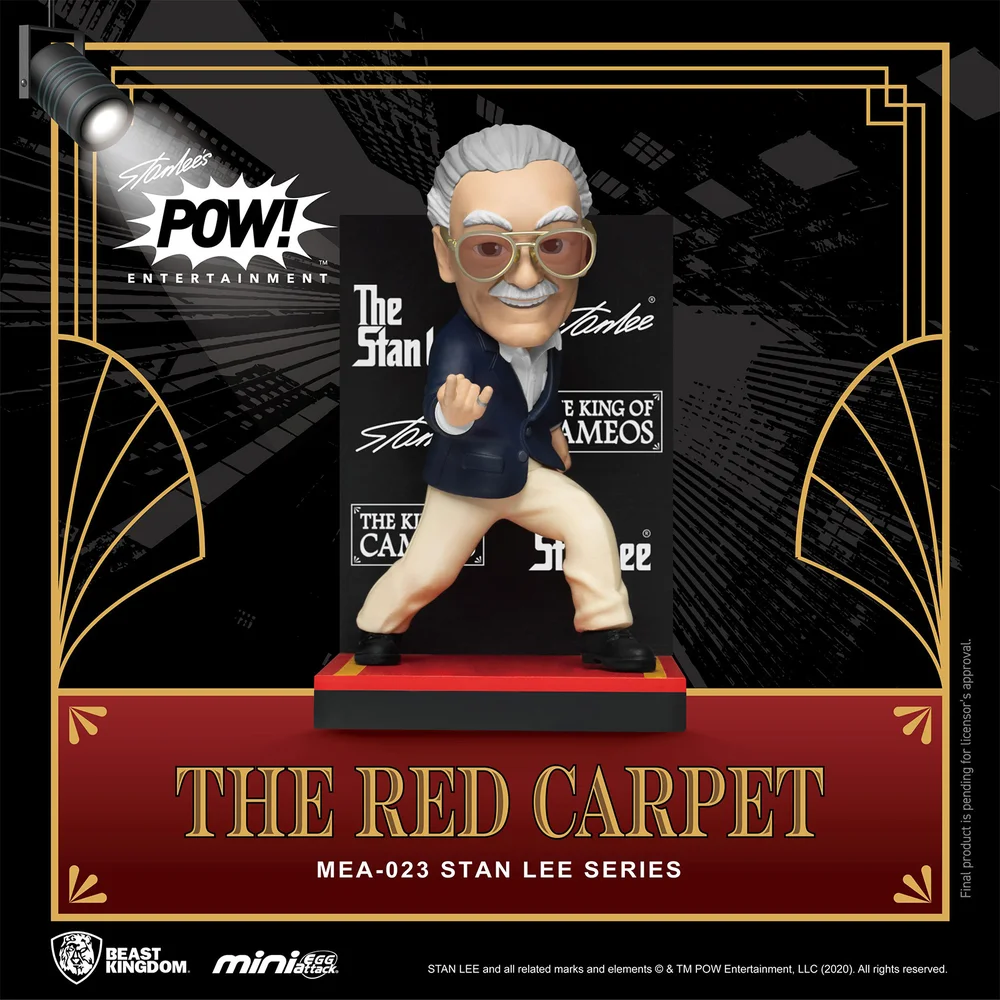 Beast Kingdom Stan Lee Mini Egg Attack Actionfigur Stan Lee The Red Carpet 8 cm Bild 1