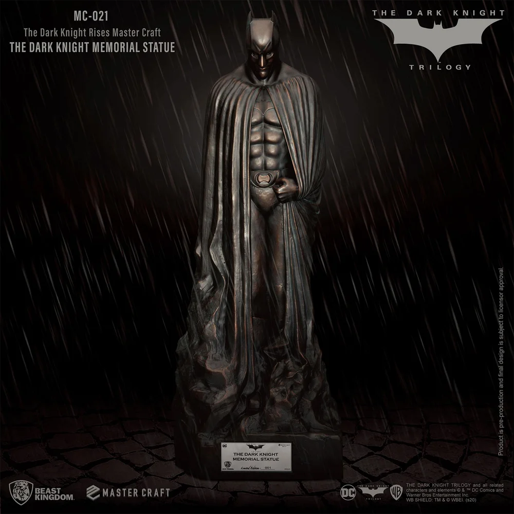 Beast Kingdom The Dark Knight Rises The Dark Knight Memorial Figur Master Craft-Figur Bild 1