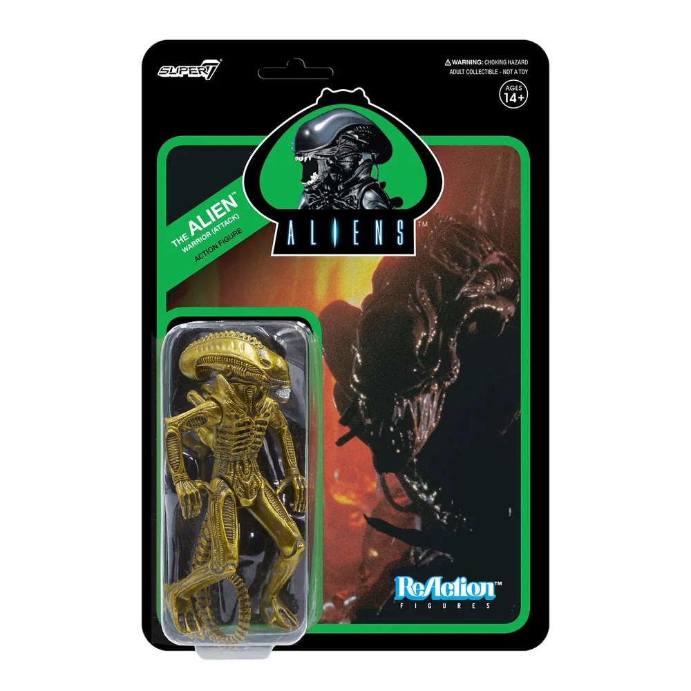 Super7 Aliens ReAction Figur - Krieger (Angriff) Bild 1