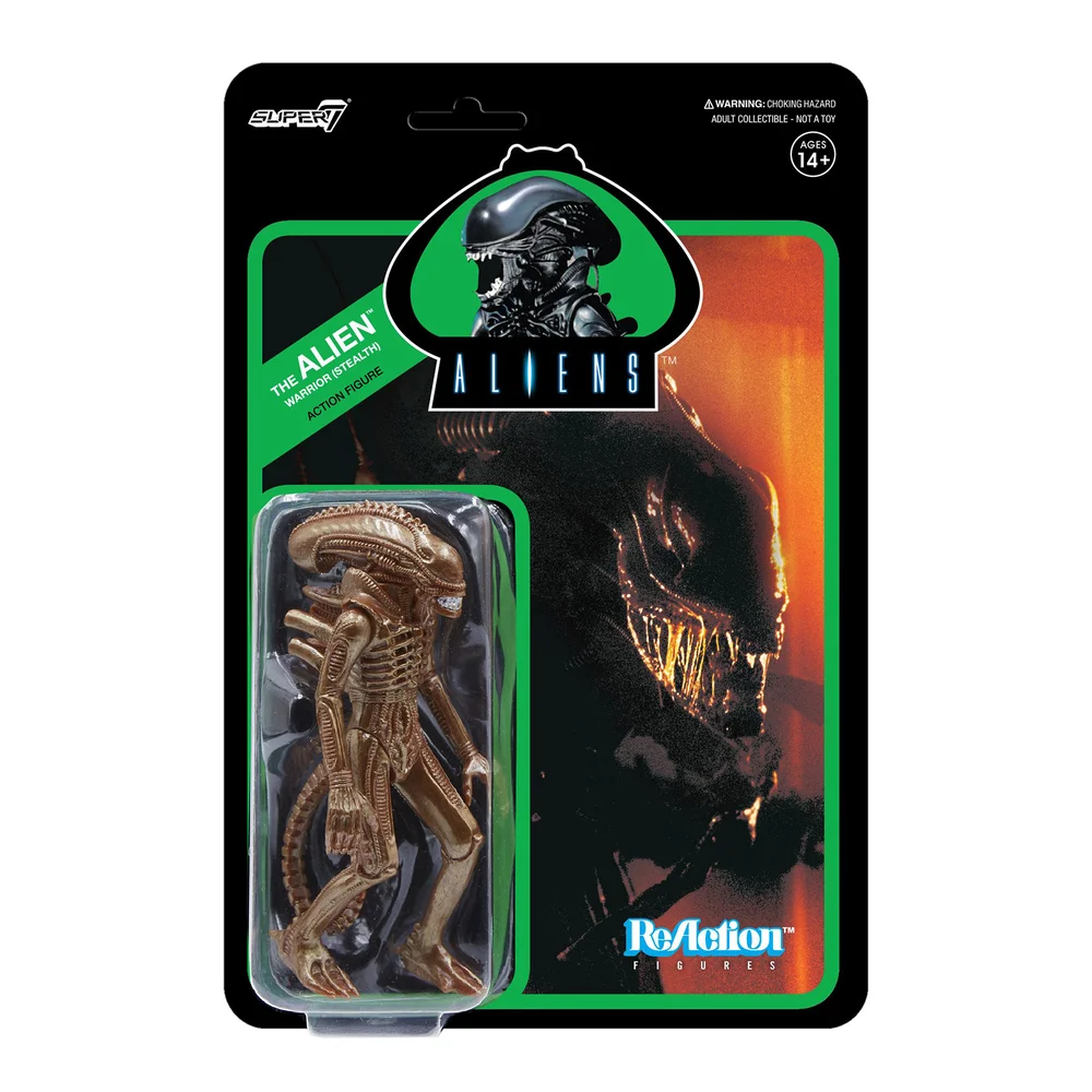 Super7 Aliens ReAction Figur - Krieger (Stealth) Bild 1
