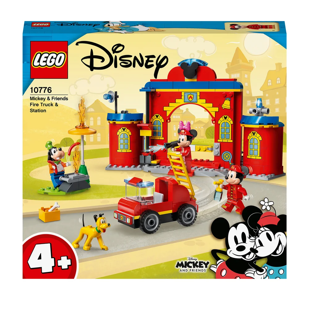 LEGO 4+ Mickey & Friends Feuerwehrauto & Station Spielzeug (10776) Bild 1