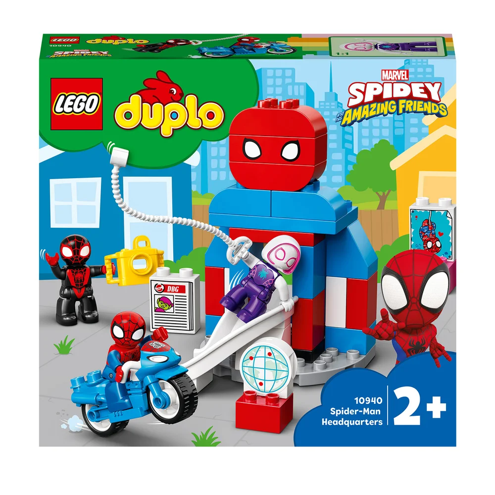 LEGO DUPLO Super Heroes Spider-Man Headquarters Toy for Toddlers (10940) Bild 1