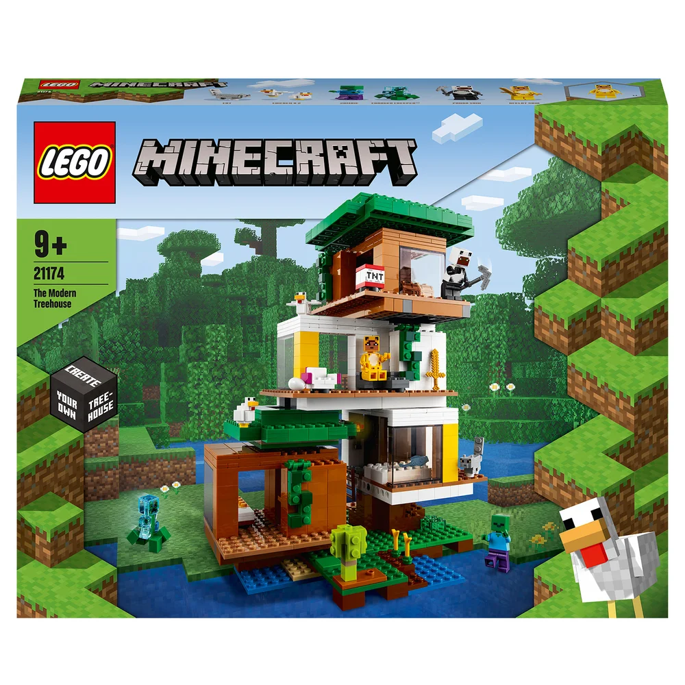 LEGO Minecraft Das moderne Baumhaus Konstruktionsspielzeug (21174) Bild 1