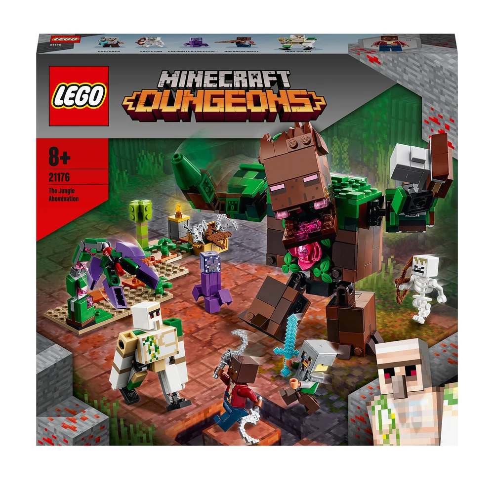 LEGO Minecraft Der Dschungel Abscheulichkeit Set (21176) Bild 1