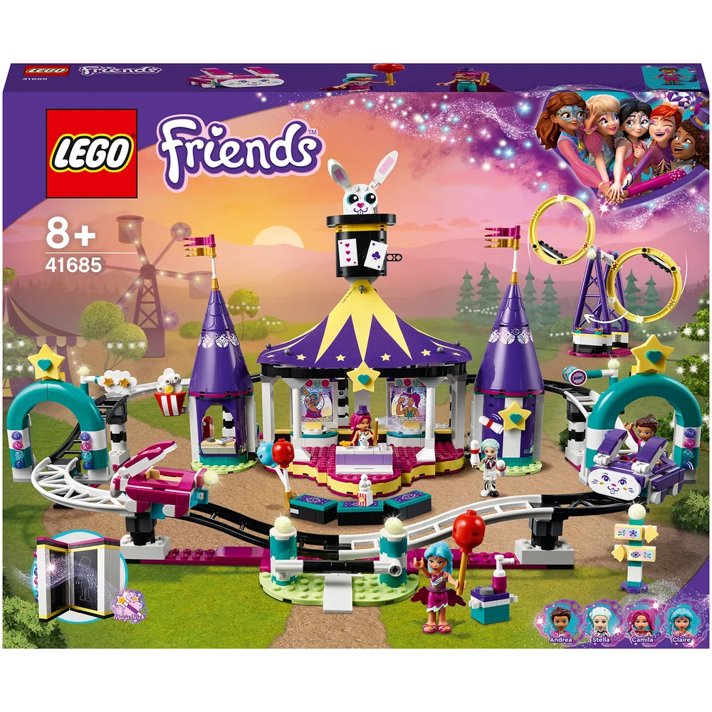 LEGO Friends: Magical Funfair Roller Coaster Playset (41685) Bild 1