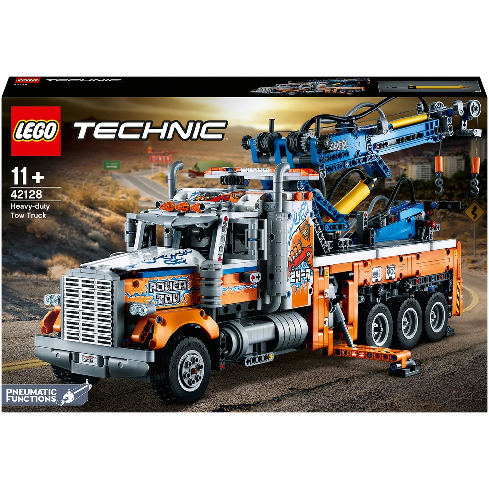 LEGO Technic: Schwerlast-Abschleppwagen, Modellbauset, Geschenkidee (42128) Bild 1