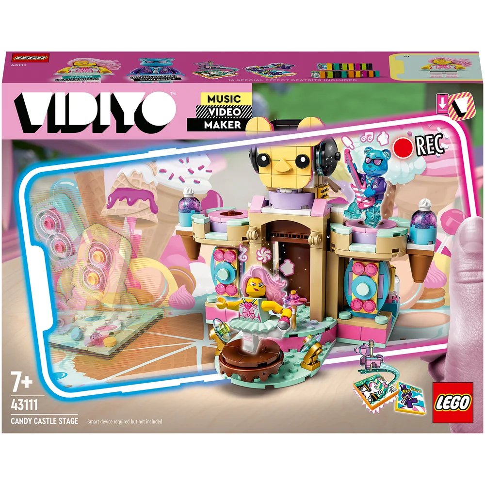 LEGO VIDIYO Candy Castle Stage BeatBox Video Maker Toy (43111) Bild 1