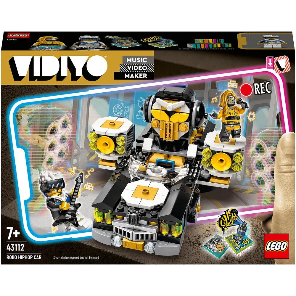 LEGO VIDIYO Robo HipHop Car BeatBox AR Video Maker Toy (43112) Bild 1