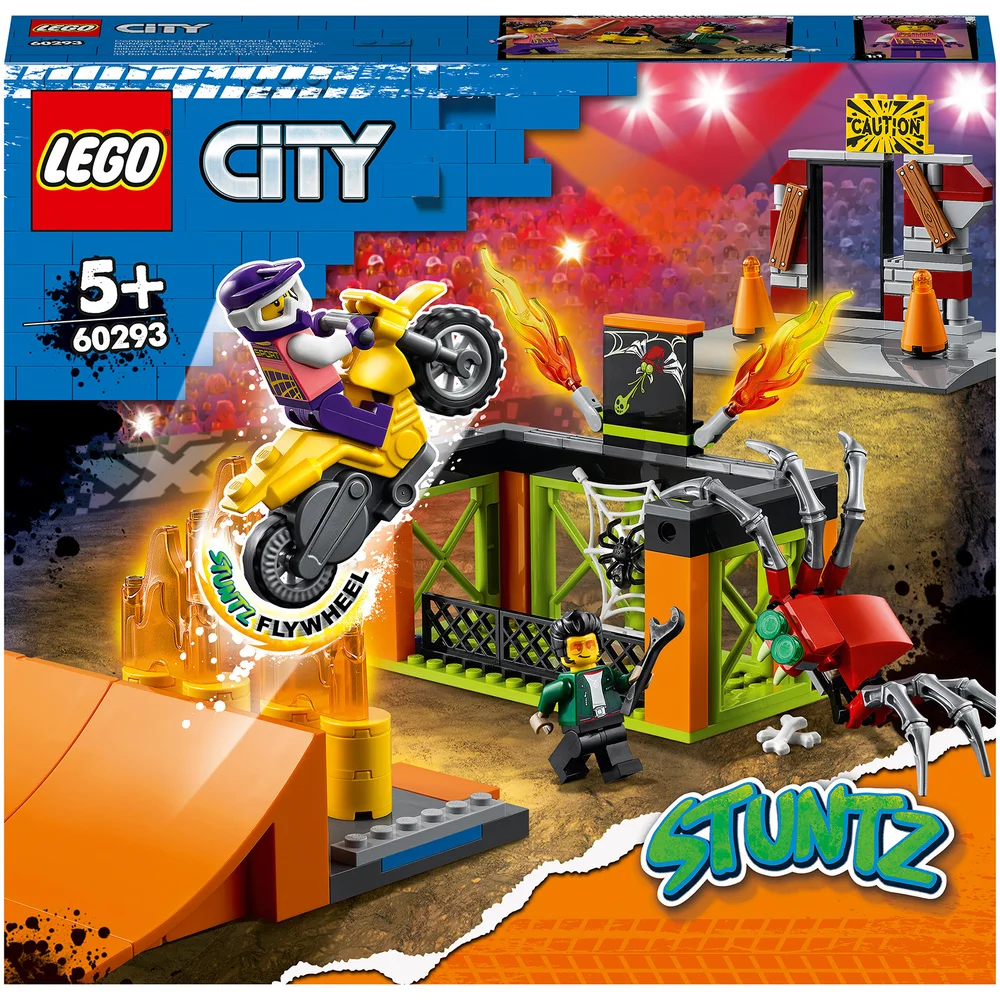 LEGO City: Stuntz Stunt Park Show Set with Toy Motorbike (60293) Bild 1