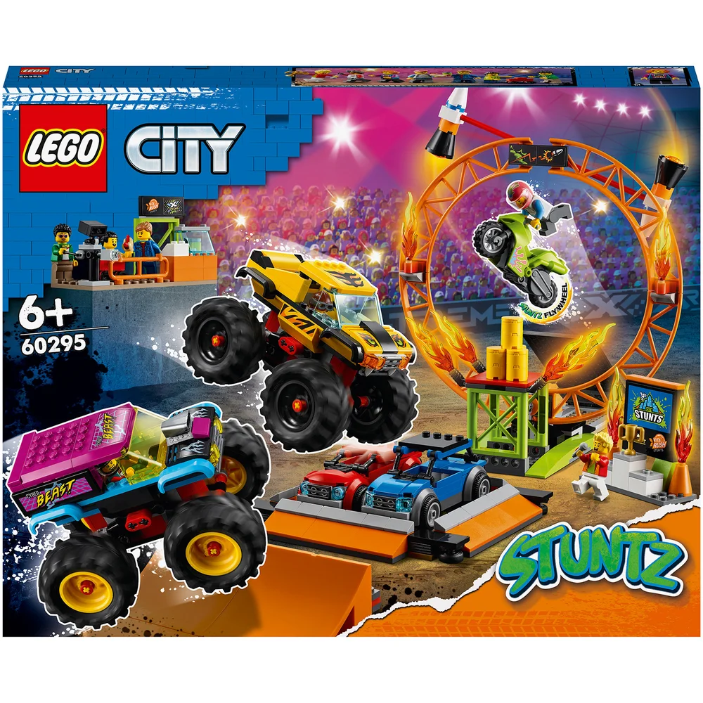 LEGO City: Stuntz Stunt Show Arena & Monster Truck Toys (60295) Bild 1