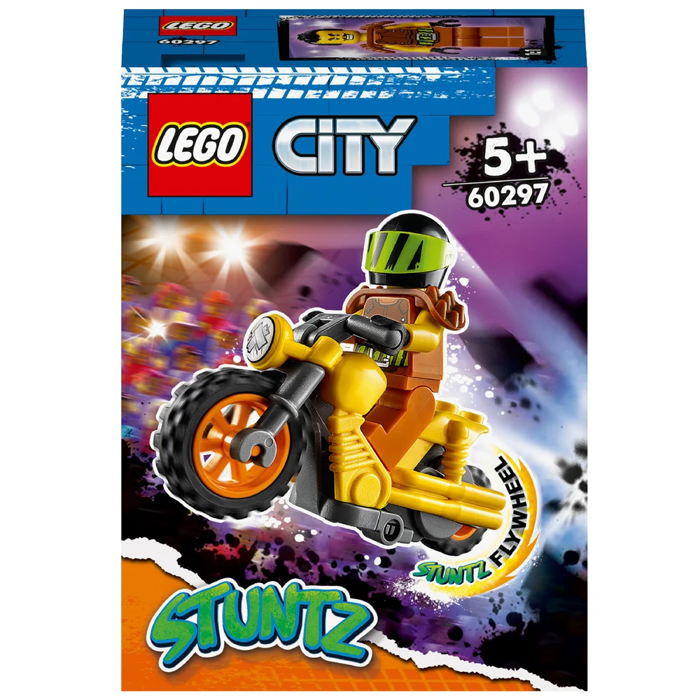 LEGO City: Stuntz Demolition Stunt Bike Toy Motorbike Set (60297) Bild 1
