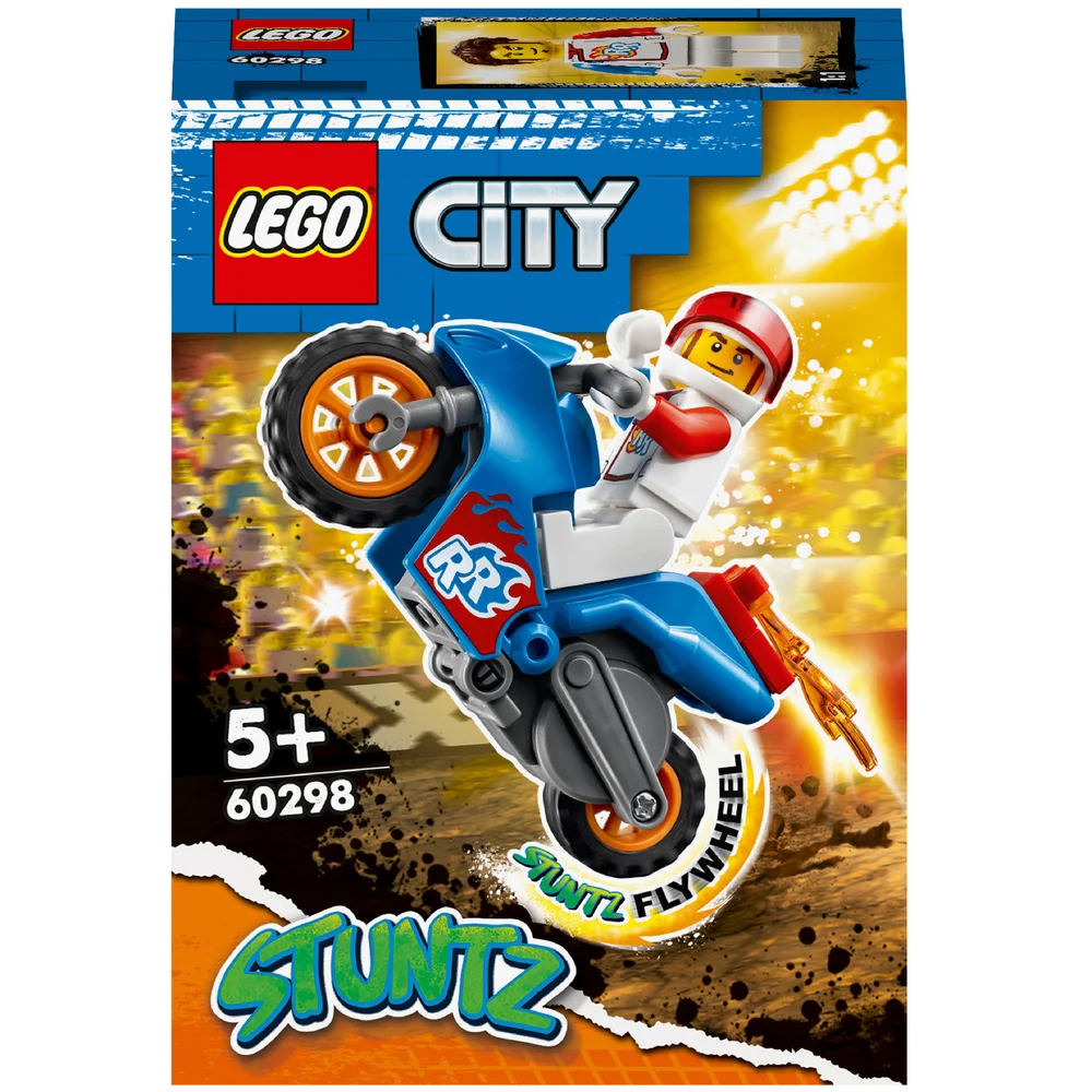 LEGO City: Stuntz Rocket Stunt Bike Set Toy Motorbike (60298) Bild 1