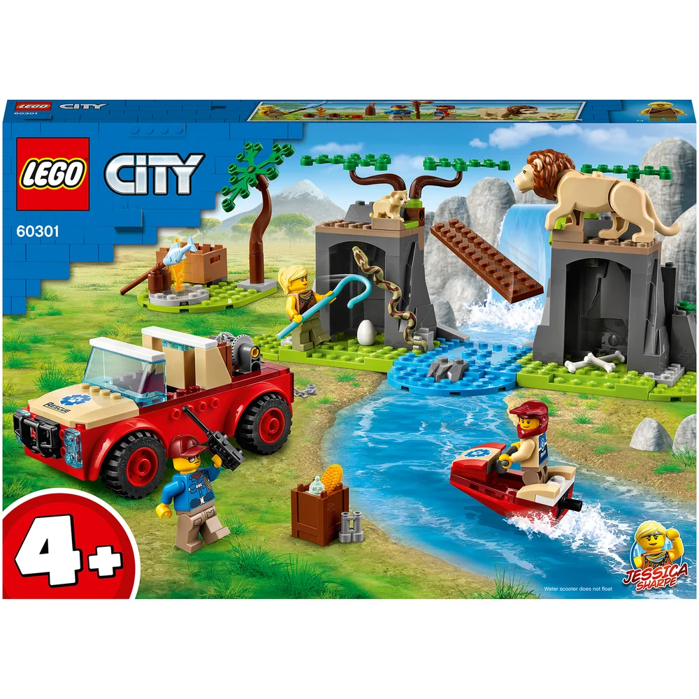 LEGO City Wildlife Rescue Off-Roader Toy (60301) Bild 1
