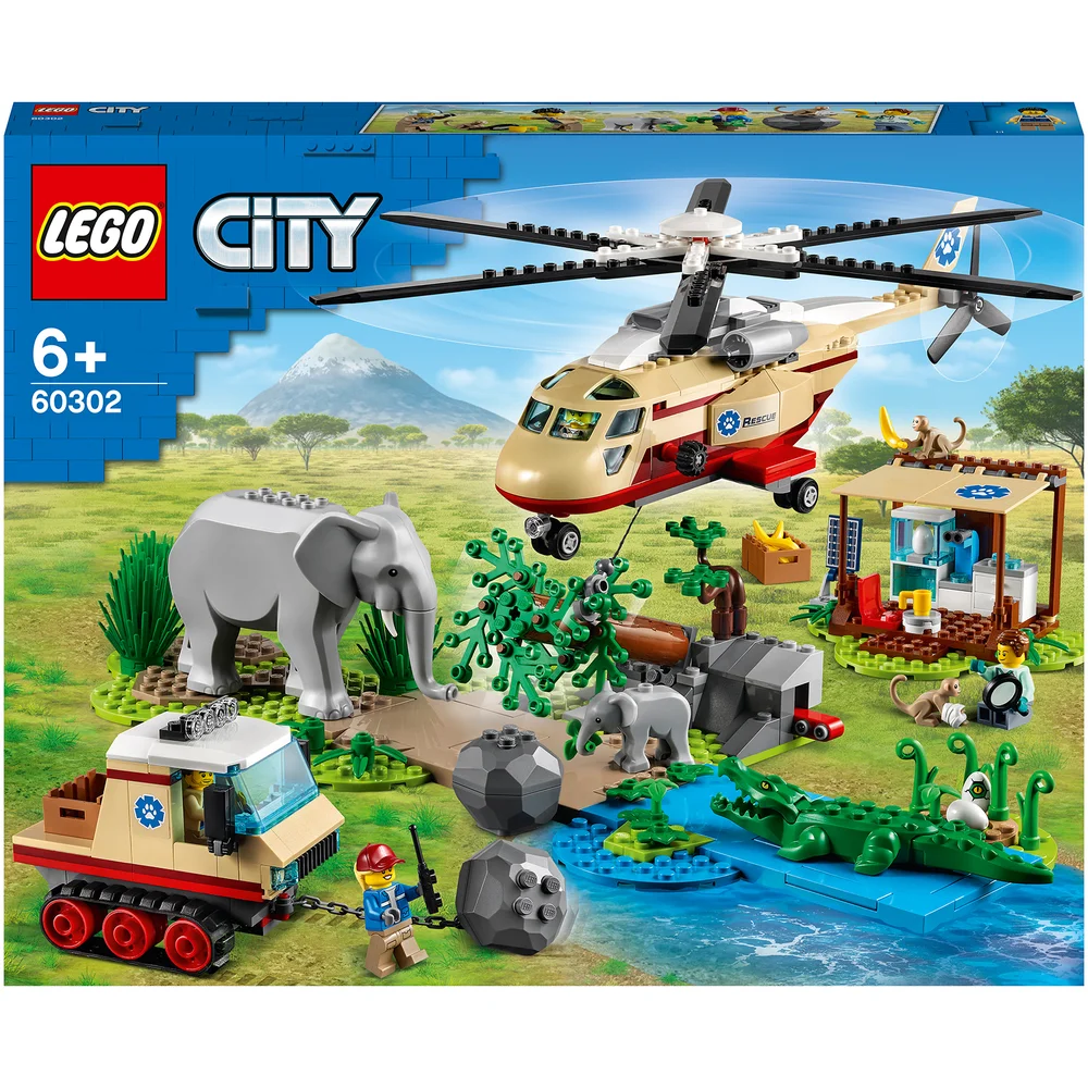 LEGO City: Wildlife Rescue Operation Vet Clinic Set (60302) Bild 1
