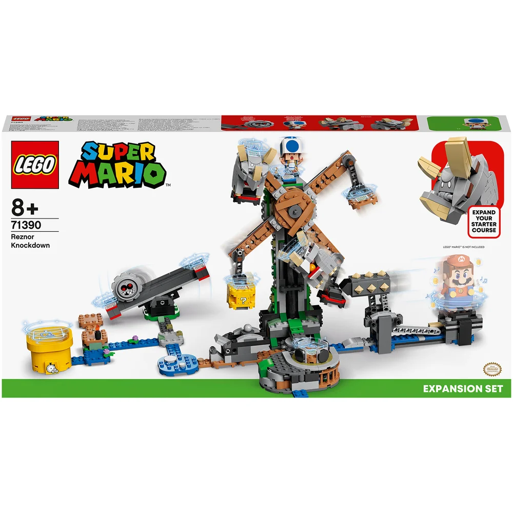 LEGO Super Mario Reznor Knockdown Expansion Set (71390) Bild 1