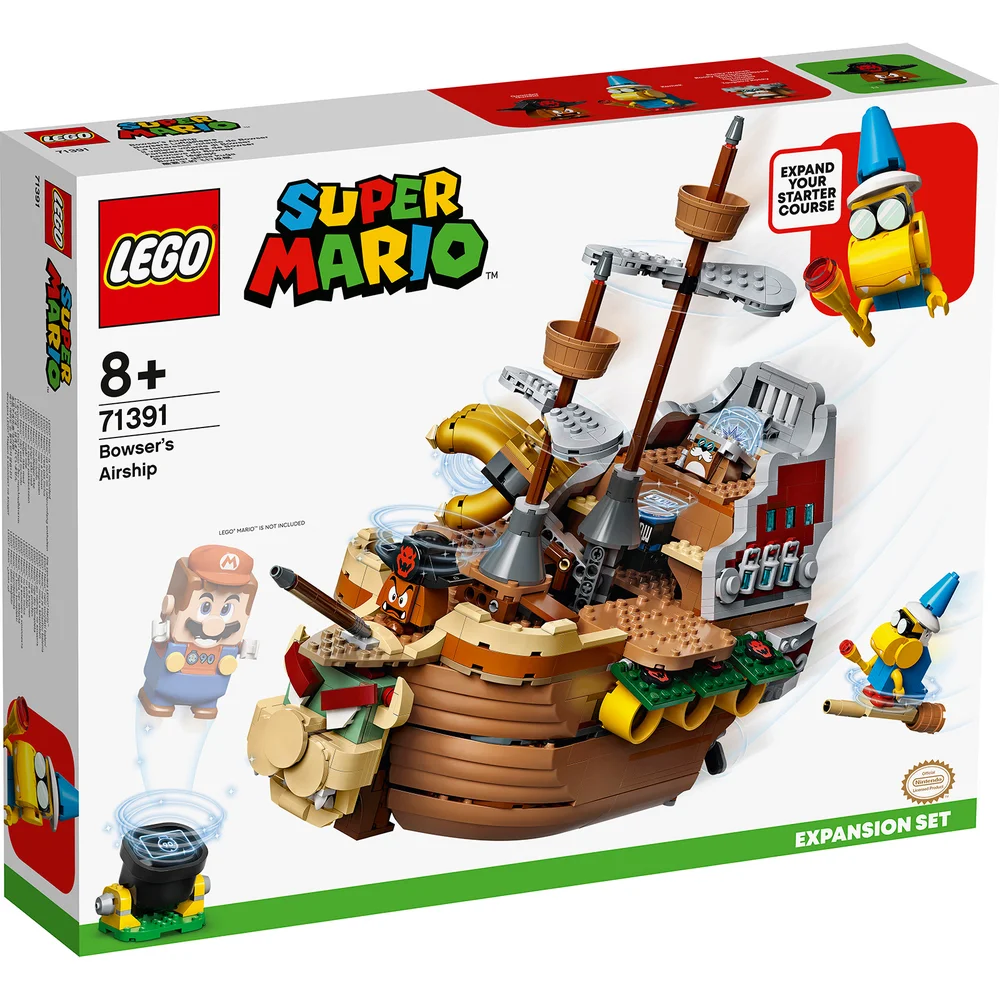 LEGO Super Mario Bowser's Airship Expansion Set Toy (71391) Bild 1