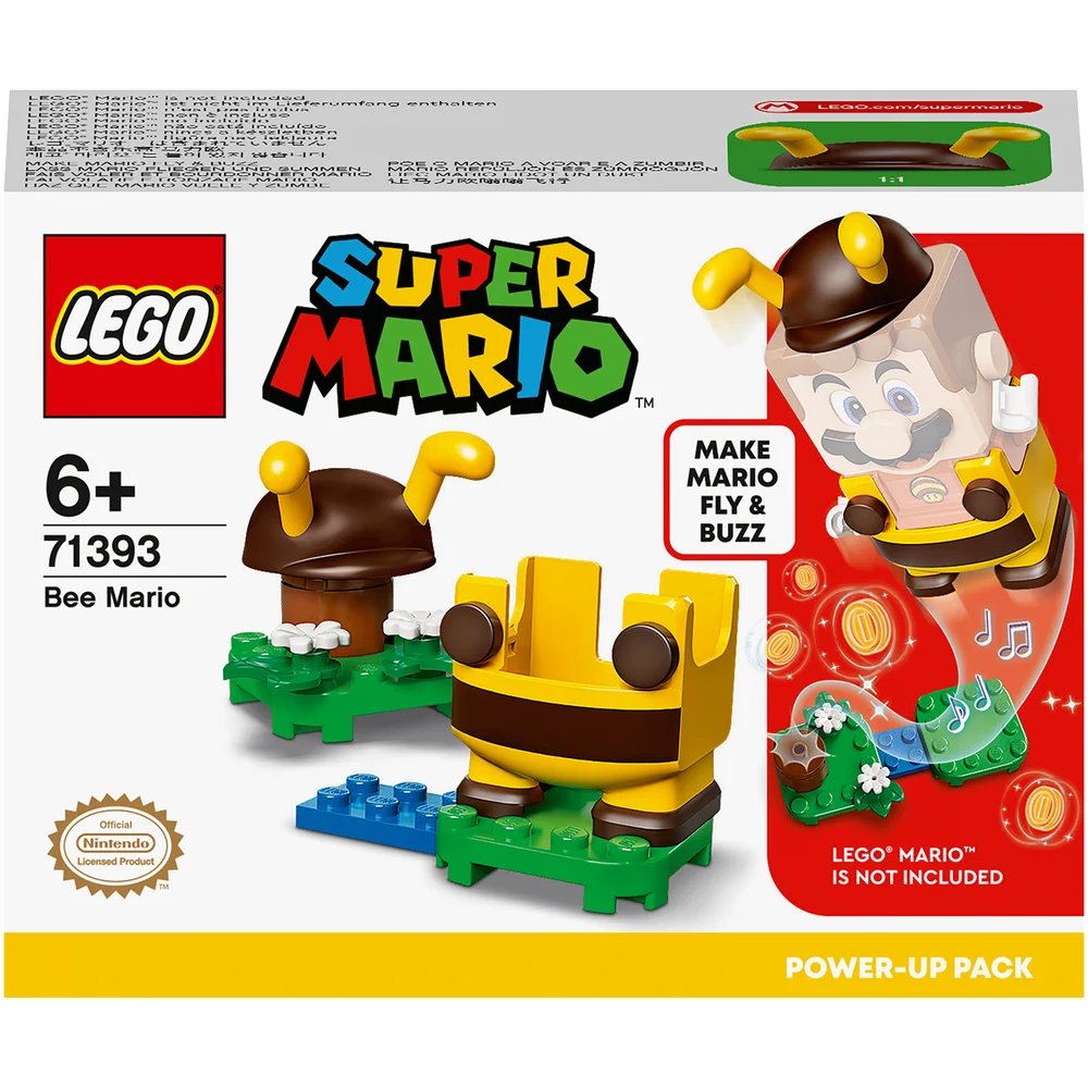 LEGO Super Mario Bee Mario Power-Up Pack Toy Costume (71393) Bild 1