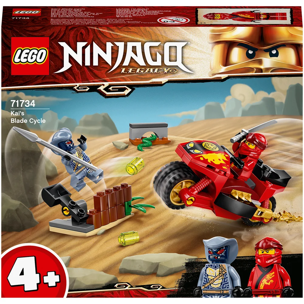 LEGO NINJAGO: Legacy Kai’s Blade Cycle Motorbike Set (71734) Bild 1