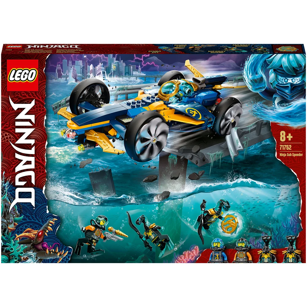 LEGO Ninjago Ninja Sub Speeder Set (71752) Bild 1