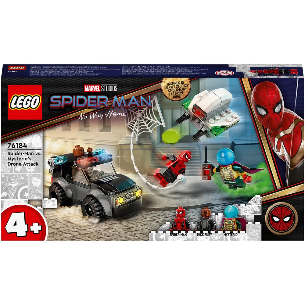 LEGO Marvel Spider-Man vs. Mysterio’s Drone Attack Set (76184) Bild 1