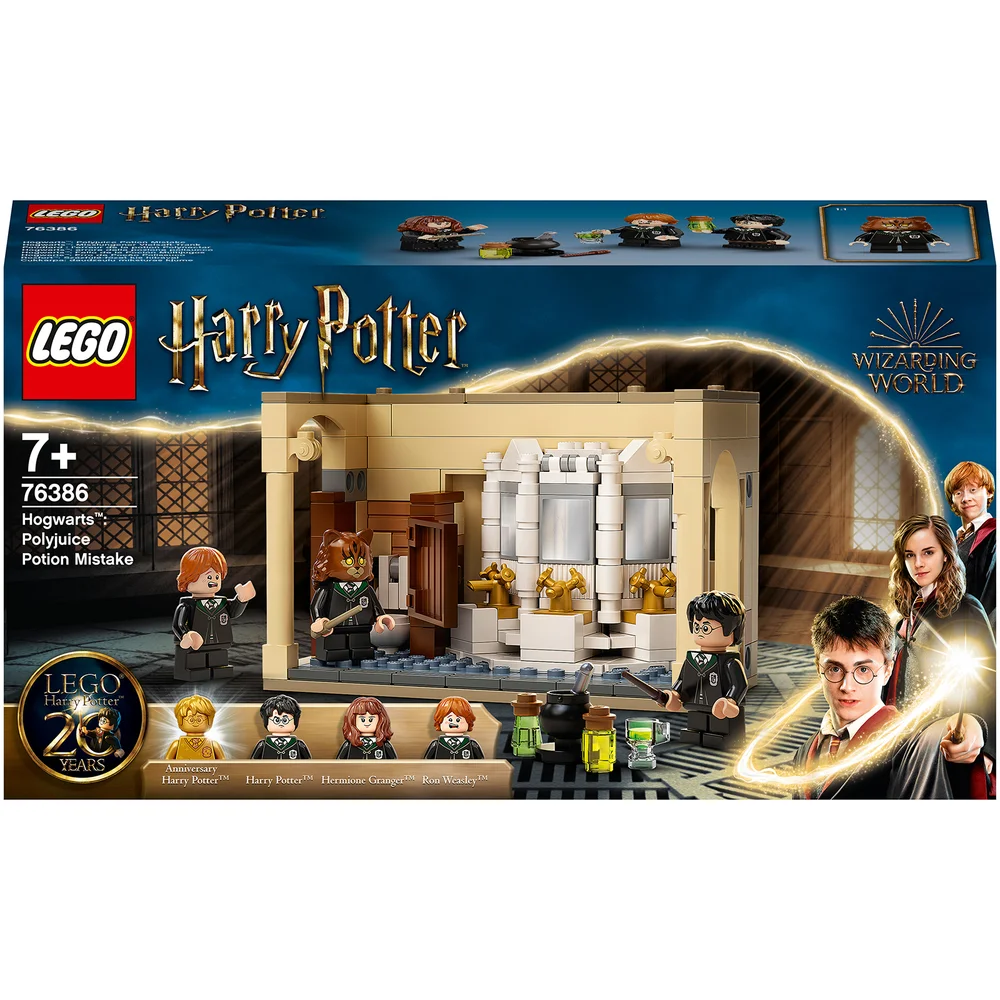 LEGO Harry Potter Polyjuice Potion Bathroom Set (76386) Bild 1