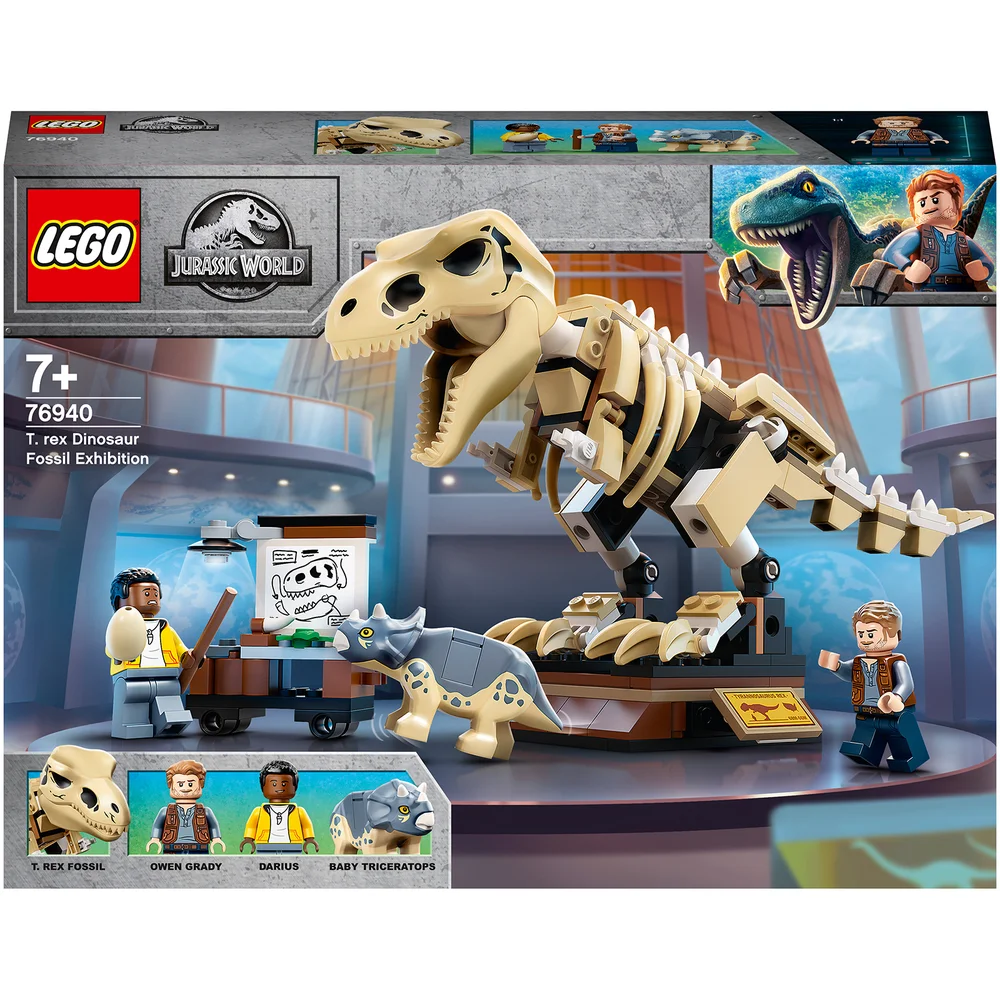 LEGO Jurassic World: T. rex Dinosaur Fossil Toy Set (76940) Bild 1