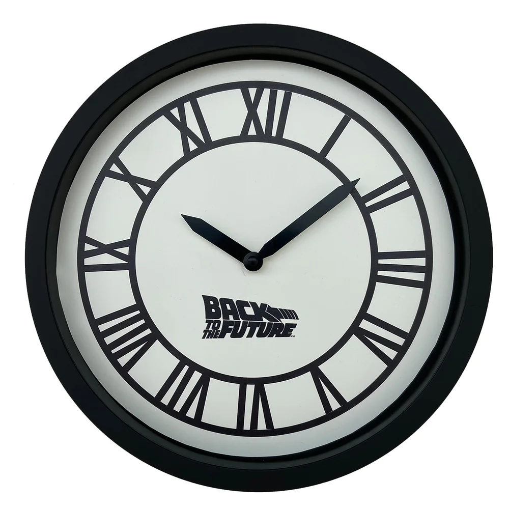 Zurück in die Zukunft Rathaus Wanduhr Bild 1