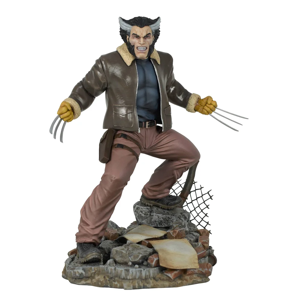 Diamond Select Marvel Gallery PVC-Figur - Comic Days Of Future Past Wolverine Bild 1