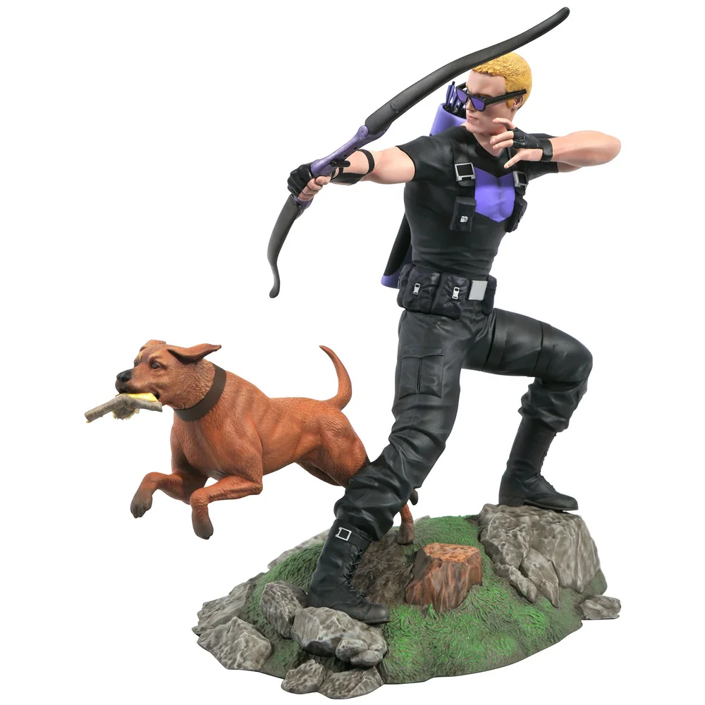 Diamond Select Marvel Galerie PVC-Figur - Comic Hawkeye Bild 1